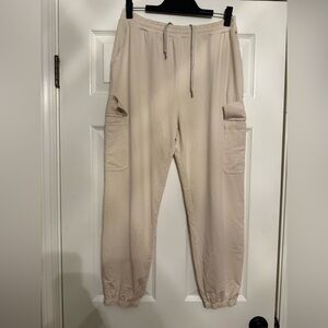 Women’s  Cream Cargo Pants